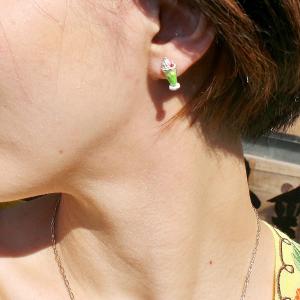 ポイント消化 夏ピアス かき氷 緑 ピアス レ...の詳細画像5