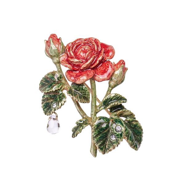 ブローチ　花　バラ　薔薇　レディース　PalnartPoc　パルナートポック　公式　ブラフシューペリ...