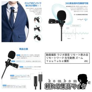 ピンマイク イヤホン USB TypeC 1....の詳細画像2