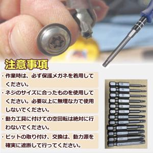 ヘクサロビュラ ビット 12本 セット 50m...の詳細画像5