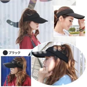 サンバイザー UV カット 汗 吸収 ゴルフ ...の詳細画像5