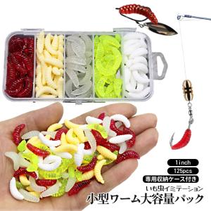 ワーム シェイクワーム 5色 2セット 計10本 ジグヘッド 5g フック