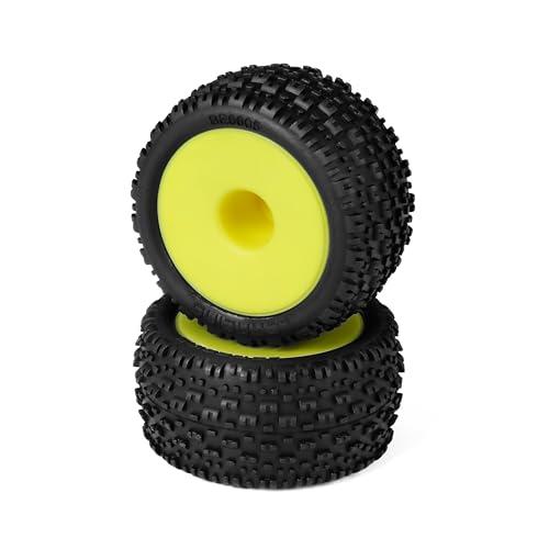 流星/LC racing BHC-1ST フロント50°タイヤ黄ホイール付(標準) L5060 RC...