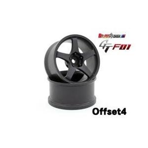 RC-ART SSR GT GTF01 オフセット4 FLAT BLACK(2pcs) ART500...