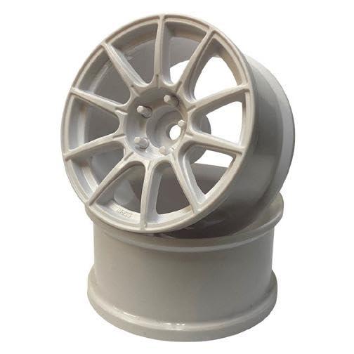 RC-ART SSR GT GTX01ハイトラクションホイール オフセット6 ホワイト WW-090...