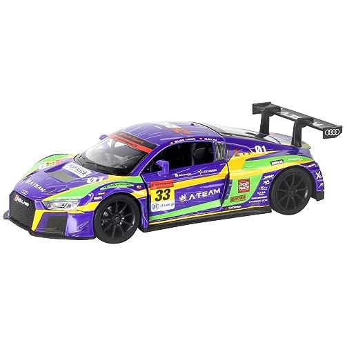 童友社 1/32ダイキャストカー Audi R8 LMS エヴァ RT 初号機 50229 ミニカー