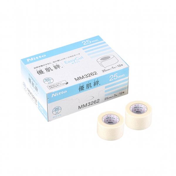 ニトムズ【優肌絆EasyCut】不織布(白)25ｍｍ
