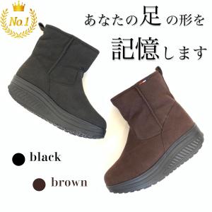 ブーツ レディース  ムートンブーツ ショートブーツ ファー ボアブーツ 幅広 防寒 歩きやすい 疲れにくい 外反母趾 偏平足 パソフィット  ブラウン ブラック