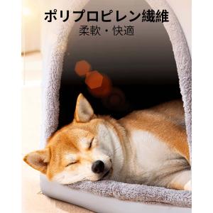 【限定セール】 犬ハウス ドーム型 2WAY ...の詳細画像5