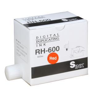 デジタル印刷機 コニカミノルタ用 汎用 インク 5本セット レッド RH600｜panacea-supply