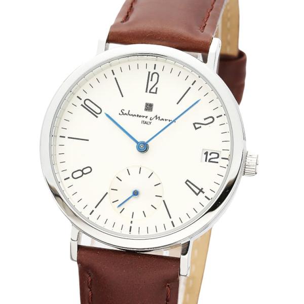 サルバトーレマーラ 腕時計 ユニセックス SM21110 SSWH クオーツ デイト 防水 ブランド