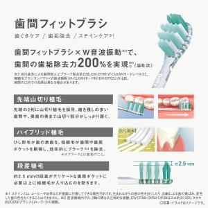 公式店 パナソニック W音波振動ハブラシ ドル...の詳細画像2