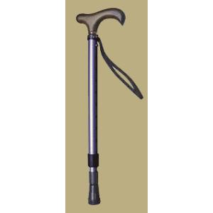 コンパクト伸縮杖パープル