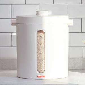 フードストッカー真空 SHINOボダジョウン(UV-C除菌ランプ) 自動真空機能付き　フードストッカー 米びつ 10kg　ペットフードストッカー