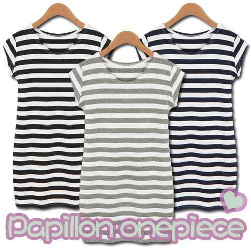 ボーダーワンピース レディース 大人気のワンピース ノースリ ガーリー セレブ アメカジ系 かわいい...