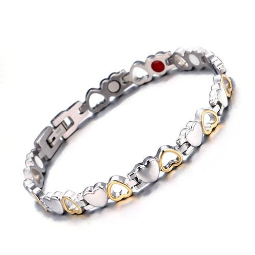 レディース ジュエリー  磁気 ゲルマニウム パワー ブレスレット バングル 健康 カジュアル おし...