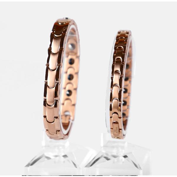 高純度99.9％ 最高級品質 ゲルマニウム ブレスレット シルバー メンズ レディース ジュエリー ...