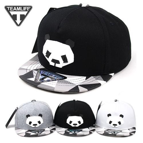 子供用 キッズ キャップ KIDS クマ ロゴ スナップバック キャップ ダンス 帽子 cap  紫...