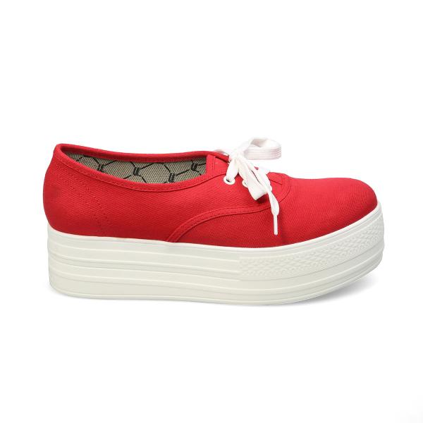 FESSURA CROC DOUBLE SHORT RED レディース シューズ フェスーラ スニー...