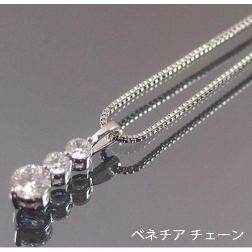 ジュエリー仕様 ベネチア チェーン CZダイヤ使用  ネックレス 結婚式 オシャレ きらきら 演奏会...