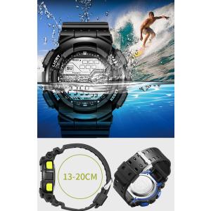 デジタル 腕時計 LED ディスプレイ ランニ...の詳細画像5