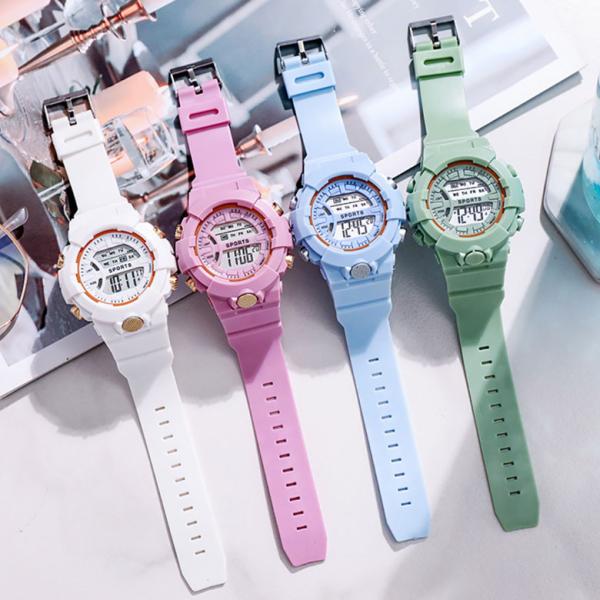 レディース ウォッチ 女性 腕時計 時計 デジタルウォッチ カジュアル レディース腕時計 かわいい ...