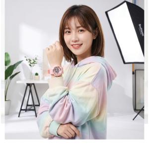 大画面 デジタル腕時計 レディース メンズ ビ...の詳細画像2