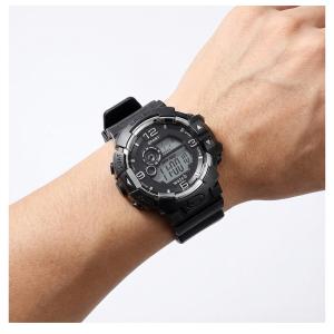 大画面 デジタル腕時計 レディース メンズ ビ...の詳細画像4