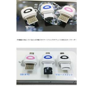 microUSB カードリーダー OTG TF...の詳細画像2