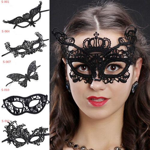 総レースベネチアンマスク 仮面 仮面舞踏会 仮装 パーティー ハロウィン コスプレ イベント ヘアア...