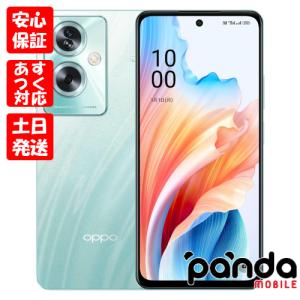 【あすつく、土日、祝日発送、店舗受取可】新品未開封品【Nランク】Y!mobile版SIMフリー OPPO A79 5G A303OP グローグリーン 4549046141163｜panda mobile