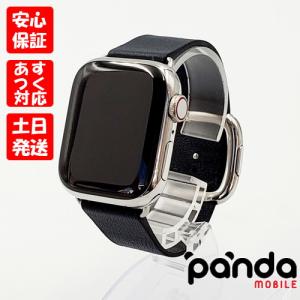 【あすつく、土日、祝日発送】中古品【Bランク】Apple Watch Series 7 GPS+Cellularモデル 41mm MKLU3J/A ミッドナイトモダンバックル (M) #1180｜panda-mobile