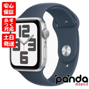 【あすつく、土日、祝日発送】新品未開封品【Nランク】Apple Watch SE 第2世代 GPSモデル 44mm MREC3J/A ストームブルースポーツバンド S/M 4549995399103｜panda-mobile