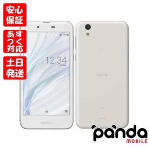 UQモバイル版SIMフリー AQUOS sense SHV40SWU シルキーホワイト