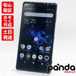【あすつく、土日、祝日発送】中古品【Bランク】au Xperia XZ2 Premium SOV38【国内版SIMフリー】クロームブラック 本体 送料無料 あすつく  #6716