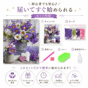ダイヤモンドアート ビーズ 刺繍 キット ビー...の詳細画像5