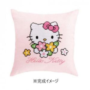 刺繍 キット オリムパス サンリオ キャラクターシリーズ クッションハローキティ ブーケ 手芸材料の通販シュゲールyahoo 店 通販 Yahoo ショッピング