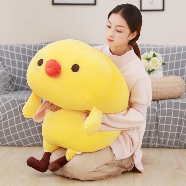 スーパーもちもちニワトリ抱き枕大きい抱き枕ぬいぐるみ特大動物可愛い小動物プレゼントギフトインテリア ...