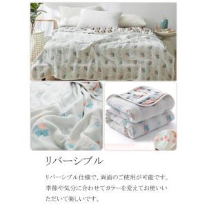 六重タオルケット 肌掛け 綿100% ガーゼケ...の詳細画像2