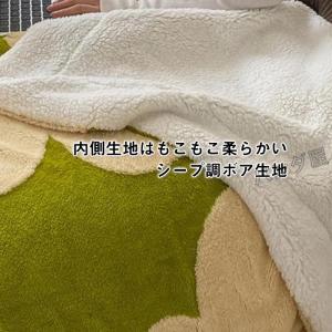 ブランケット 膝掛け ひざかけ ふわふわ毛布 ...の詳細画像3