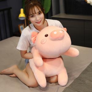 ぬいぐるみ ぶた ブタ 豚 動物 抱き枕 抱きまくら まくら 柔らかい生地 クッション 弾力性がある クリスマスプレゼント50cm