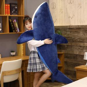 ぬいぐるみサメ おもちゃ 海洋動物 鮫抱き枕 クッション 個性的 ふわふわ お誕生日 クリスマス 子供 ギフト160cm
