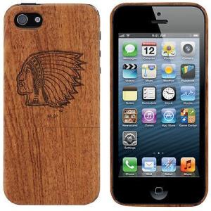 ケース スマホ 携帯 カバー カヴァルー Atlanta Braves Cooperstown コレクション Logo Madera Wood iPhone 5/5S ケース