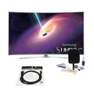 オーディオ テレビ Samsung UN65JS9500 65" 4K SUHD 3D Curved LED TV w/6' Micro HDMI and Cleanig kit