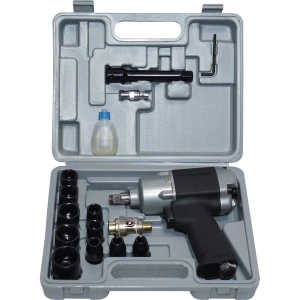 イリイ　ツインハンマー超軽量インパクトレンチ 17pcsソケットセット TR-169TH