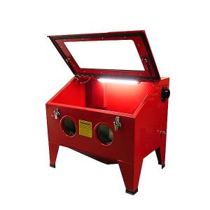 イリイ　ライト付き大型サンドブラストキャビネット