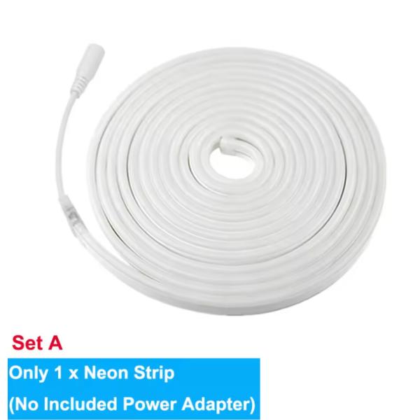 DIY ライト 防水 テープ 照明 5m 看板 イルミネーション ネオン  LEDテープライト クリ...