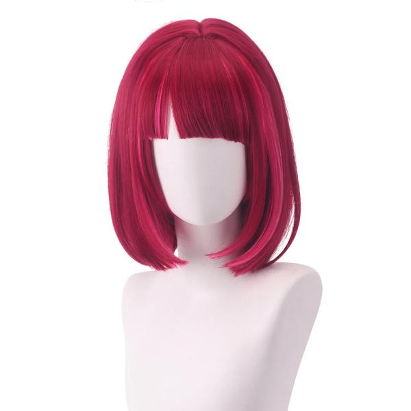 推しの子 有馬かな B小町 コスプレ ウィッグ ボブ 赤髪 アニメ コミケ 文化祭 コスプレウィッグ