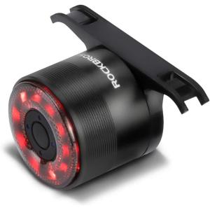 Rockbros 自転車 マウンテンバイク テール ライト 安全 警告灯 防水 7色 LED USB充電 アクセサリー｜pandaz