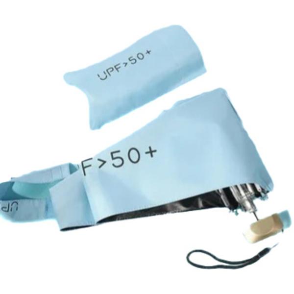 折り畳み 傘 女性用 おりたたみ 超軽量 ミニ UV 日除け 晴雨 多目的 フラット ブ ブルー